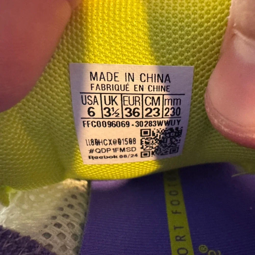 Reebok very good